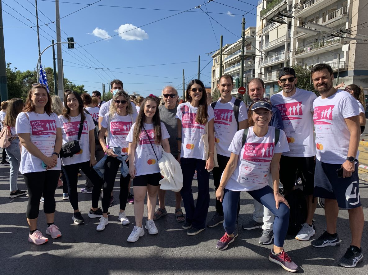 Comsys supports the Greece Race for the Cure® 2022
